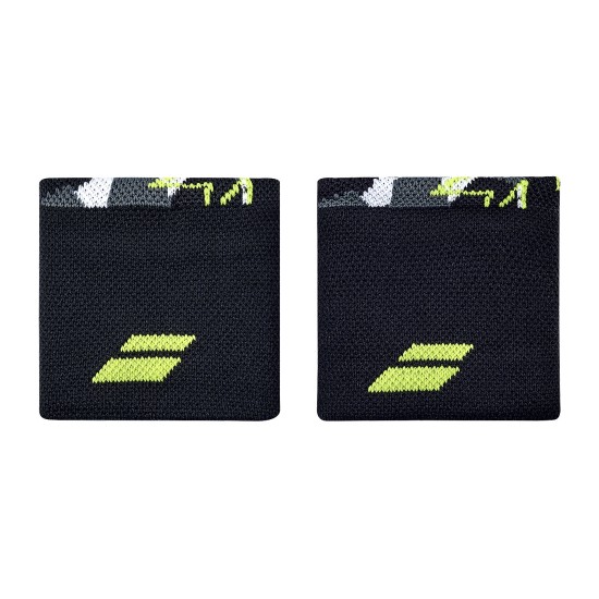 LOGO WRISTBAND GREY/AERO