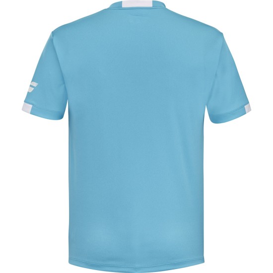 PLAY CREW NECK TEE BOY CYAN BLUE 2024