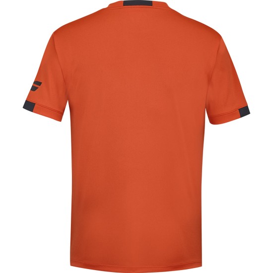 PLAY CREW NECK TEE BOY FIESTA RED 2024