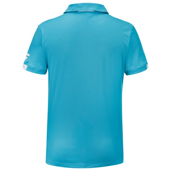 PLAY POLO MEN CYAN BLUE 2024