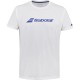 EXERCISE BABOLAT TEE BOY WHITE