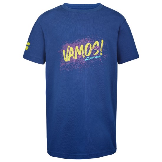 EXERCISE COTTON TEE BOY SODALITE BLUE