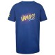 EXERCISE COTTON TEE BOY SODALITE BLUE