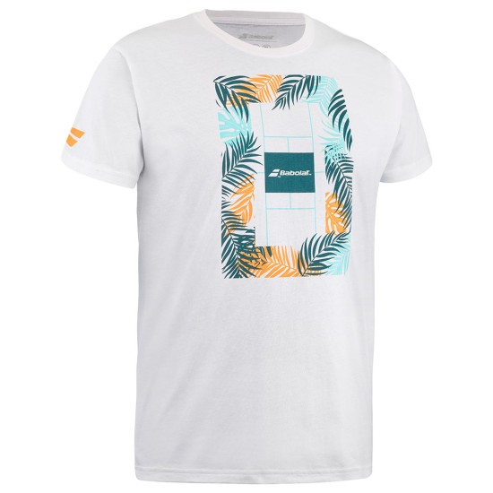 EXERCISE MESSAGE TEE MEN WHITE