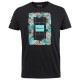 EXERCISE MESSAGE TEE MEN BLACK