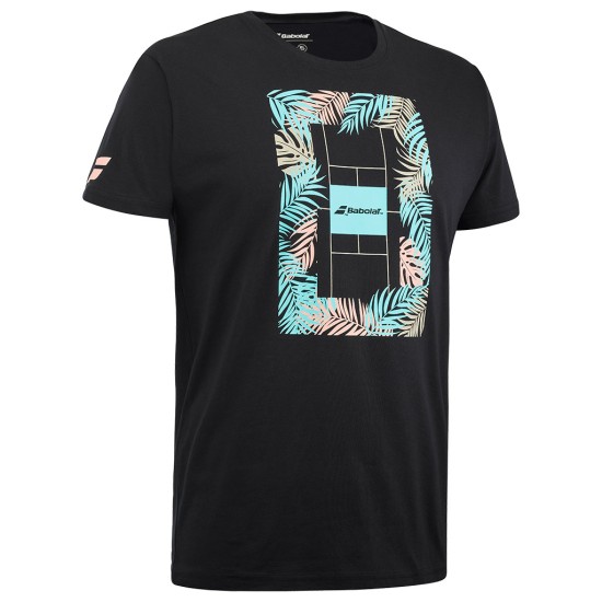 EXERCISE MESSAGE TEE MEN BLACK