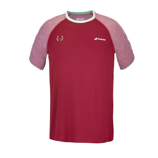 CREW NECK TEE LEBRON RED DAHLIA