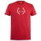 COTTON TEE LEBRON RED DAHLIA