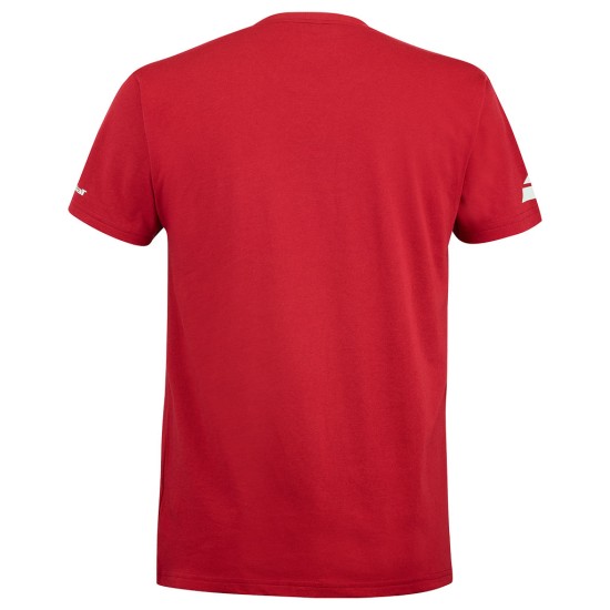 COTTON TEE LEBRON RED DAHLIA